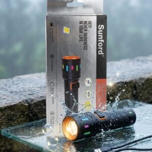 🔦 Sunford SF-4213ZL জুমযোগ্য টর্চলাইট।